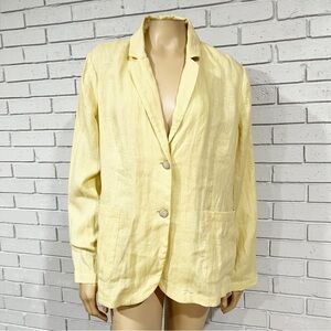 J.Crew Women’s Unstructured long Parke blazer in linen
